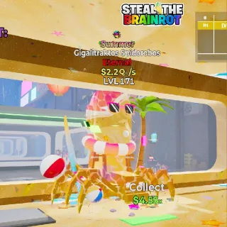 Gigalitraktos Spidorobos Steal The Brainrot Fortnite