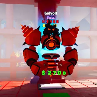 Shiny Golvolt Boss Fight The Brainrot Fortnite