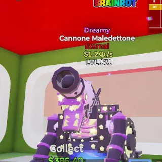 Dreamy Cannone Maledetton Steal The Brainrot Fortnite