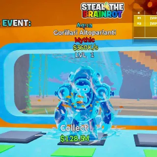 Gorillari Altoparlanti Aqua Steal The Brainrot Fortnite