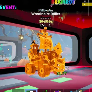 Wreckspire Roller Halloween Steal The Brainrot Fortnite