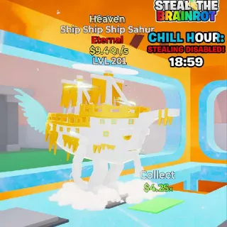 Ship Ship Ship Sahur Steal The Brainrot Fortnite Heaven