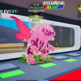 Steal The Brainrot Fortnite Gorgonzilla Magical