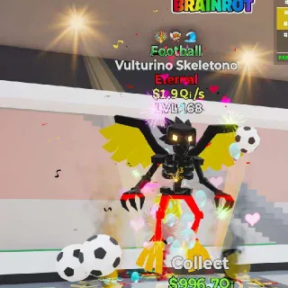 Football Vulturino Skeletono Steal The Brainrot Fortnite 3 Traits