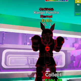 Darkness Kango Puncho Steal The Brainrot Fortnite