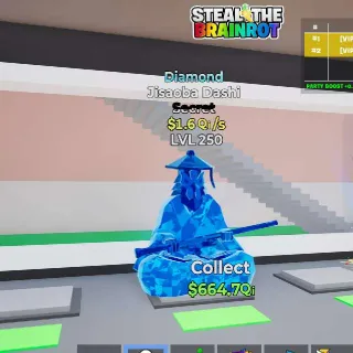 Jisaoba Dashi Diamond Steal The Brainrot Fortnite