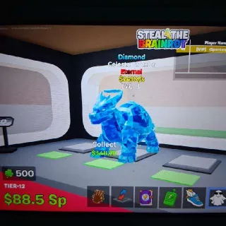 Diamond Celesto Tortello Steal The Brainrot Fortnite