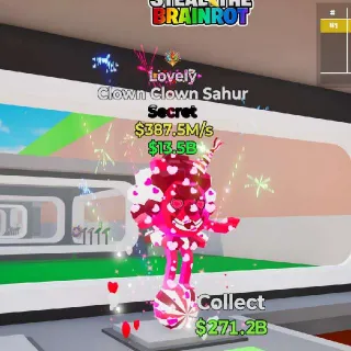 Steal The Brainrot Fortnite Clown Clown Sahur
