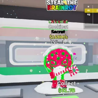 Christmas Cookipat Steal The Brainrot Fortnite