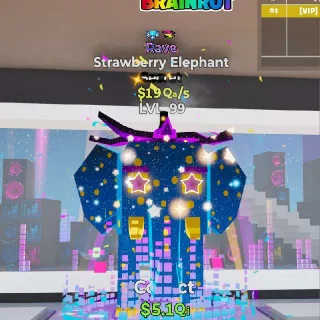 Strawberry Elephant Rave 2 Traits Steal The Brainrot Fortnite