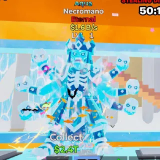 Necromano Aqua 7 Traits Steal The Brainrot Fortnite