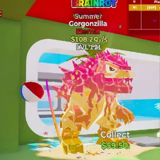 Steal The Brainrot Fortnite Gorgonzilla