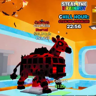 Giraffzilla Darkness Steal The Brainrot Fortnite