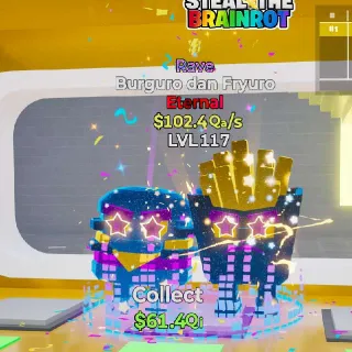 Rave Burguro Dan Fryuro Steal The Brainrot Fortnite 1traits