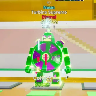 Neon Turbino Supremo Steal The Brainrot Fortnite 1 Trait