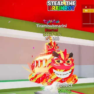 Tiramisubmirini Carnival Steal The Brainrot Fortnite