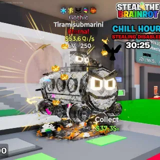 Tiramisubmarini Gothic Steal The Brainrot Fortnite 5 Traits