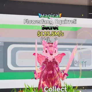 Steal The Brainrot Fortnite. Magical Flowerfang Squirreli