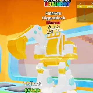 Diggoblock Heaven Steal The Brainrot Fortnite