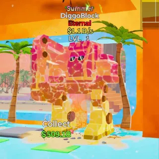 Diggoblock Summer Steal The Brainrot Fortnite