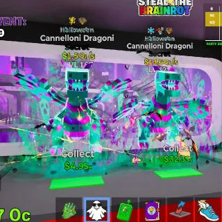 Cannelloni Dragoni Halloween Steal The Brainrot Fortnite Bundle