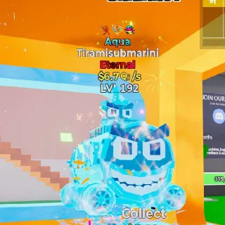 Tiramisubmirini Aqua Steal The Brainrot Fortnite