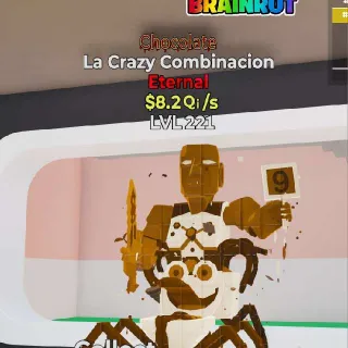 Chocolate La Crazy Combinacion
