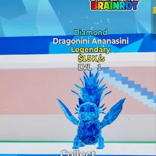 Diamond Dragonini Ananasini Steal The Brainrot Fortnite