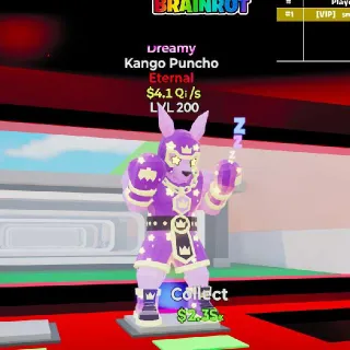 Kango Puncho Dreamy Steal The Brainrot Fortnite