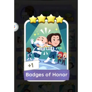 Badges of honor 