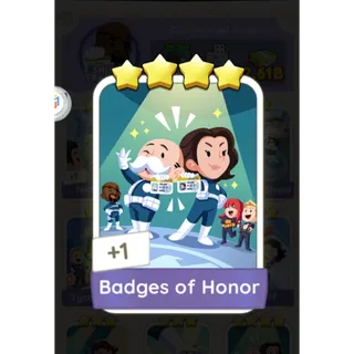 Badges of honor 