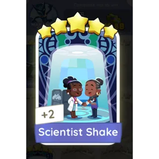 Scientist shake