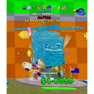 Lvl 150 Heli Hippo Aqua 9 Traits