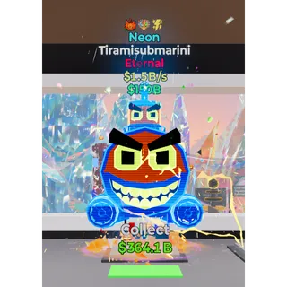 Fortnite Steal The Brainrot Neon Tiramisubmarini 1.5B/s 3traits