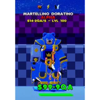 Alpha Martellino Doratino 3 Traits 14.2Qa/s