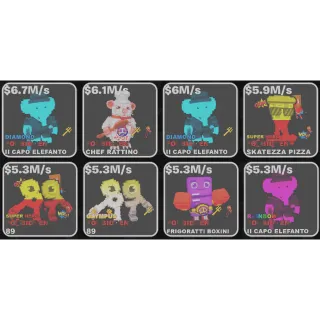 Fortnite Fruits Vs Brainrots Bundle