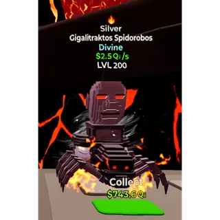 Gigalitraktos Spidorobos Silver 1 Trait
