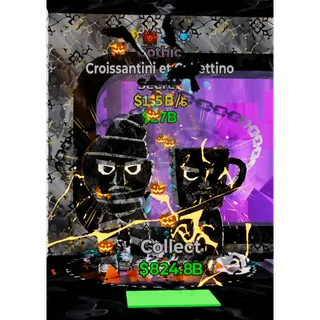 Croissantini et Caffettino 4 Traits 1.5B/s