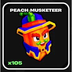 x105 Peach Musketeer Seeds