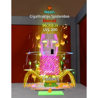 Gigalitraktos Spidorobos Neon 1 Trait