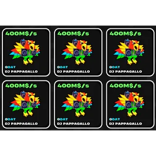 x6 Dj Pappagallo