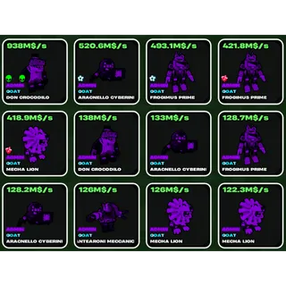 Fortnite Fruits Vs Brainrots Bundle