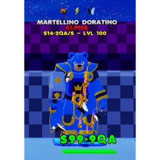 Alpha Martellino Doratino 3 Traits 14.2Qa/s