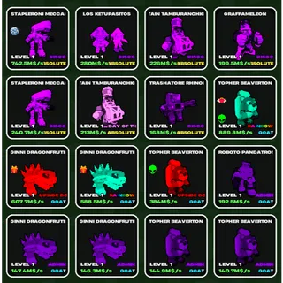 Fortnite Fruits Vs Brainrots Bundle