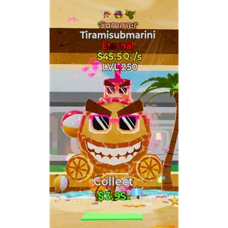 Lvl 250 Tiramisubmarini Summer 3 Traits 45.5Qi/s