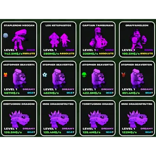 Fortnite Fruits Vs Brainrots Bundle