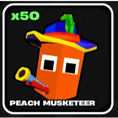 x50 Peach Musketeer Seeds