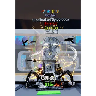 Gigalitraktos Spidorobos Gothic 4 Traits