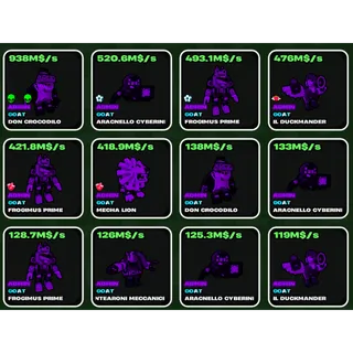 Fortnite Fruits Vs Brainrots Bundle