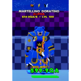 Alpha Martellino Doratino 3 Traits 14.2Qa/s